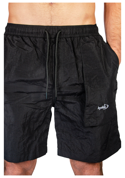Short de bain technique unisexe - SHORT013 Black