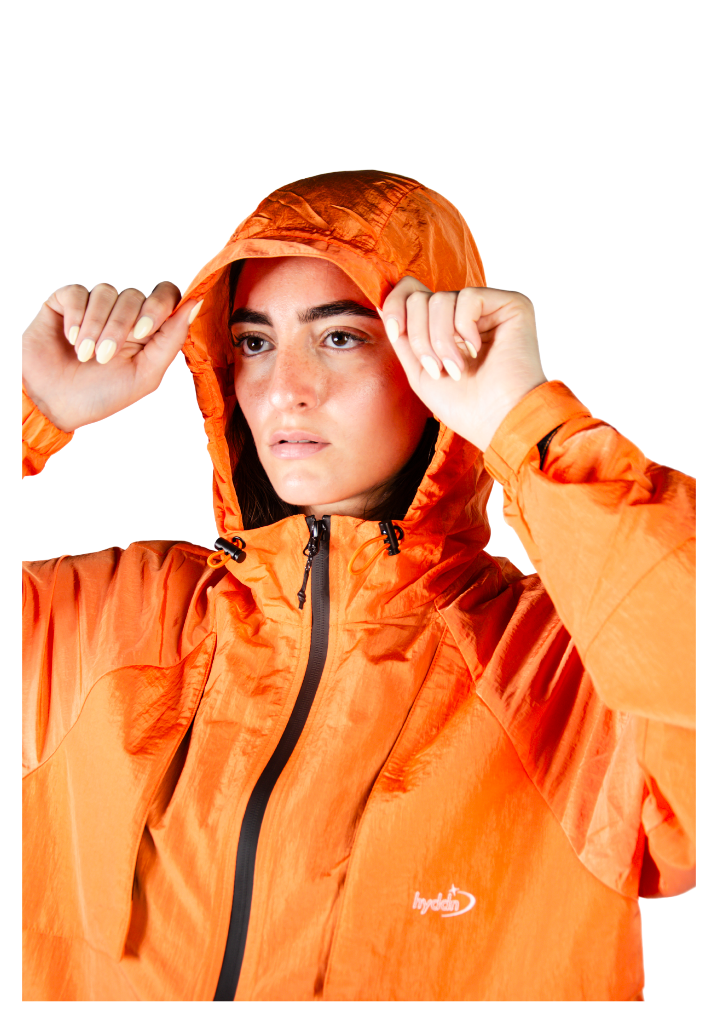 Veste technique imperméable unisexe - JACK012 Orange