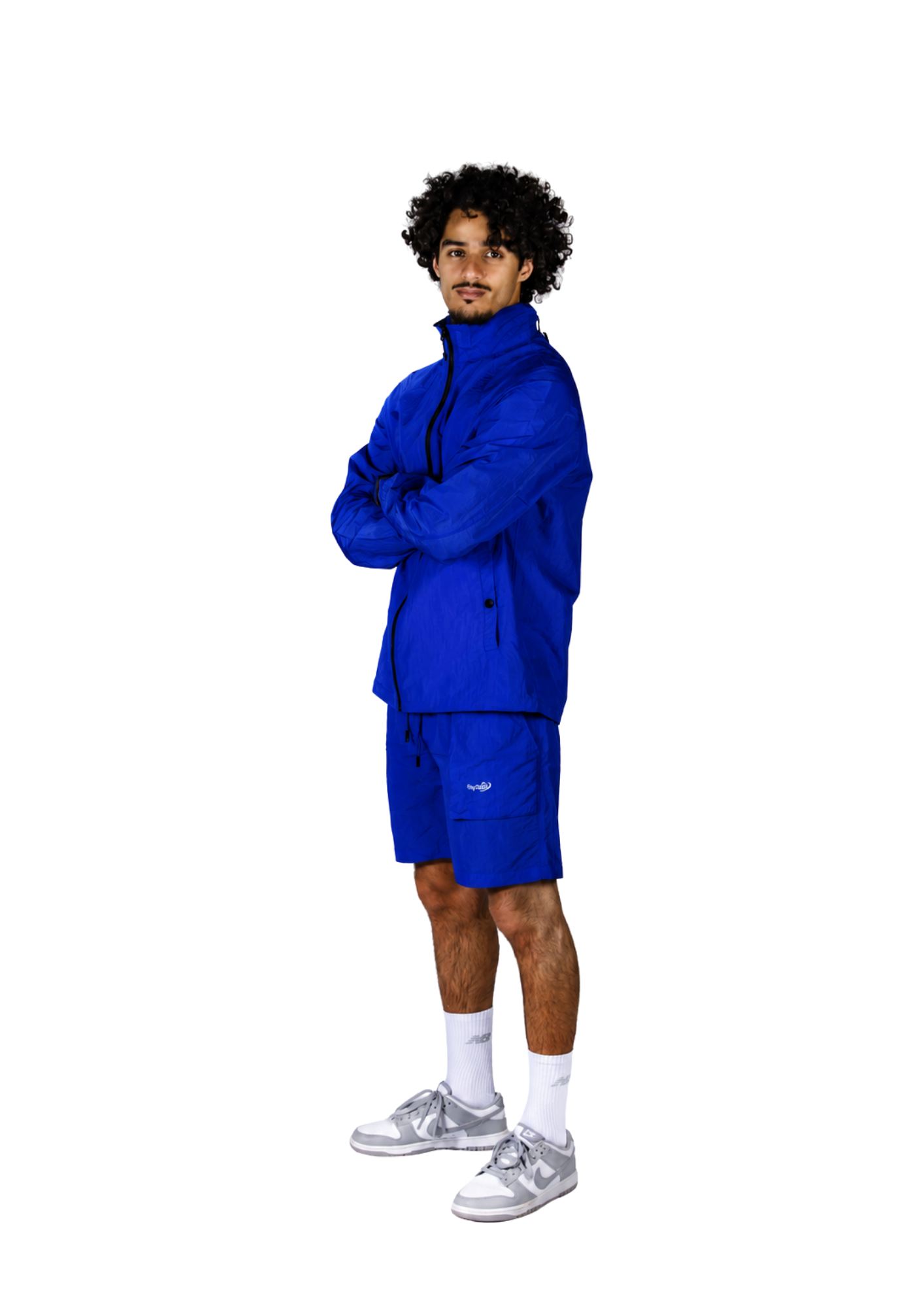 Surchemise zippée unisexe - SHIRT010 Royal
