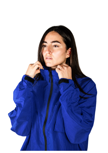 Surchemise zippée unisexe - SHIRT010 Royal