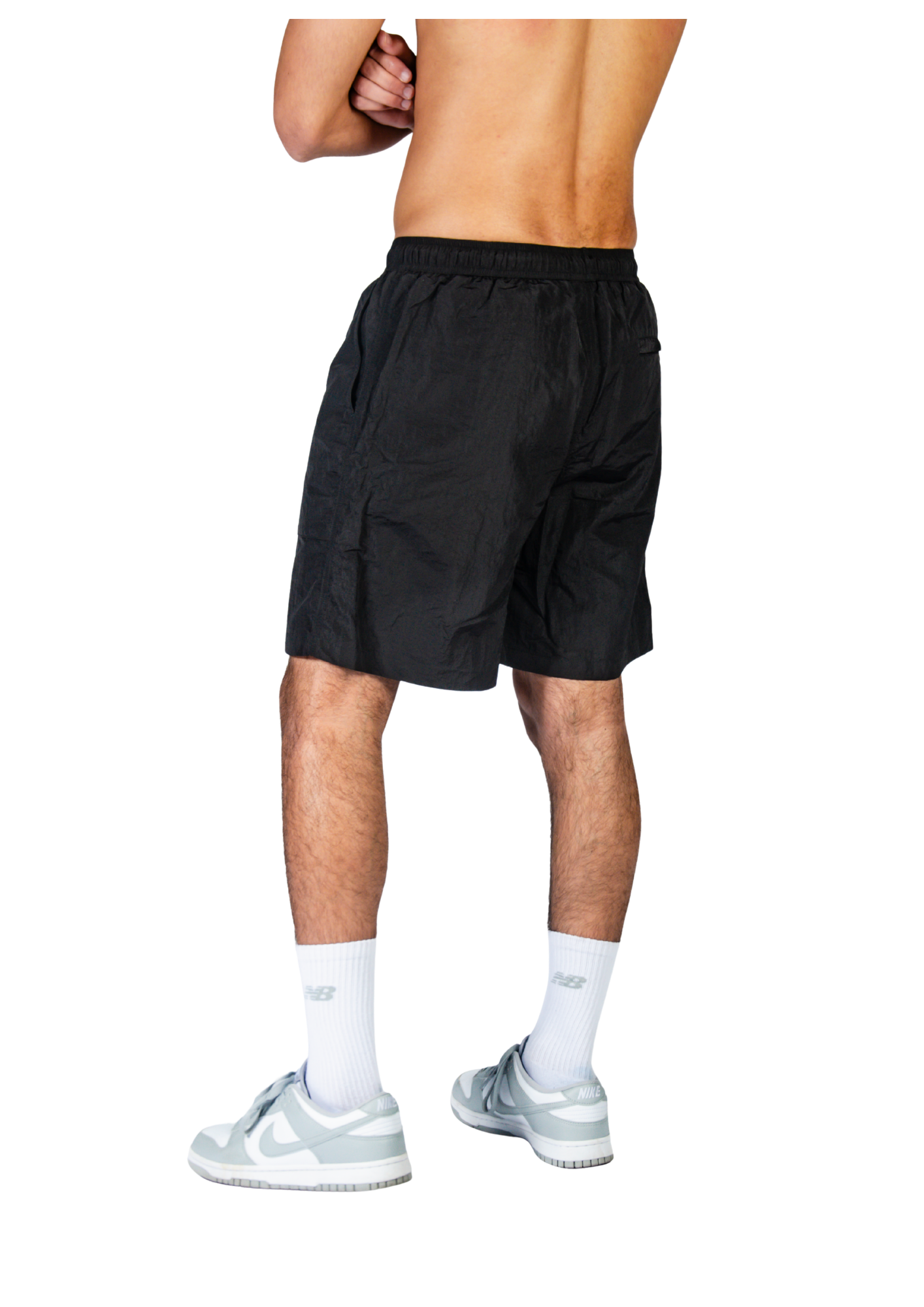 Short de bain technique unisexe - SHORT013 Black