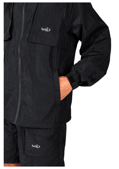 Veste technique imperméable unisexe - JACK012 Black