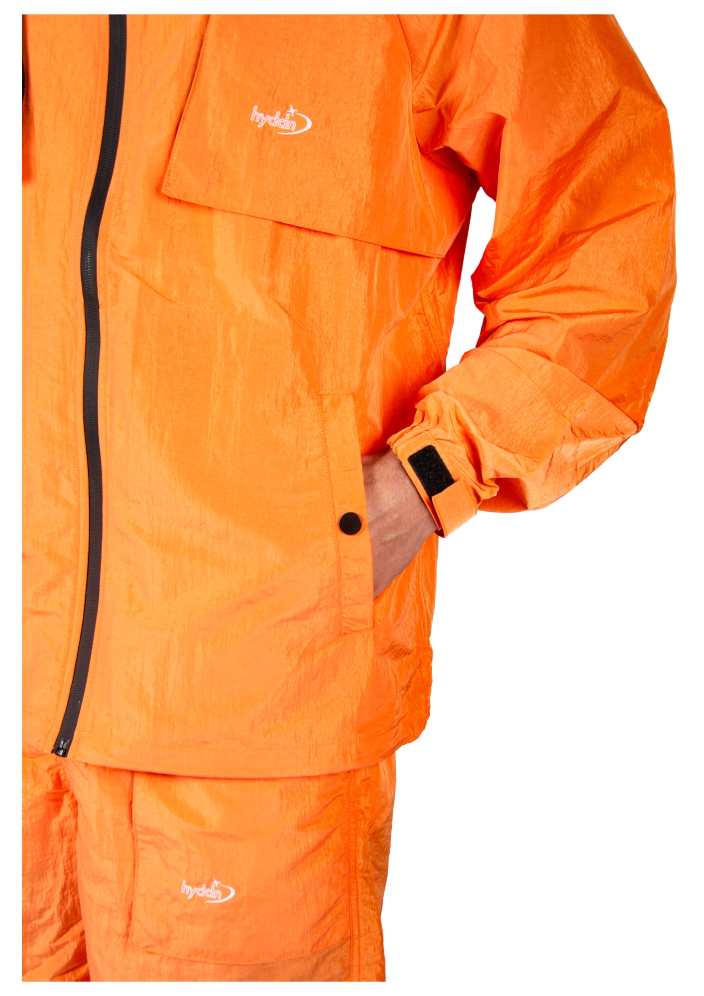 Veste technique imperméable unisexe - JACK012 Orange