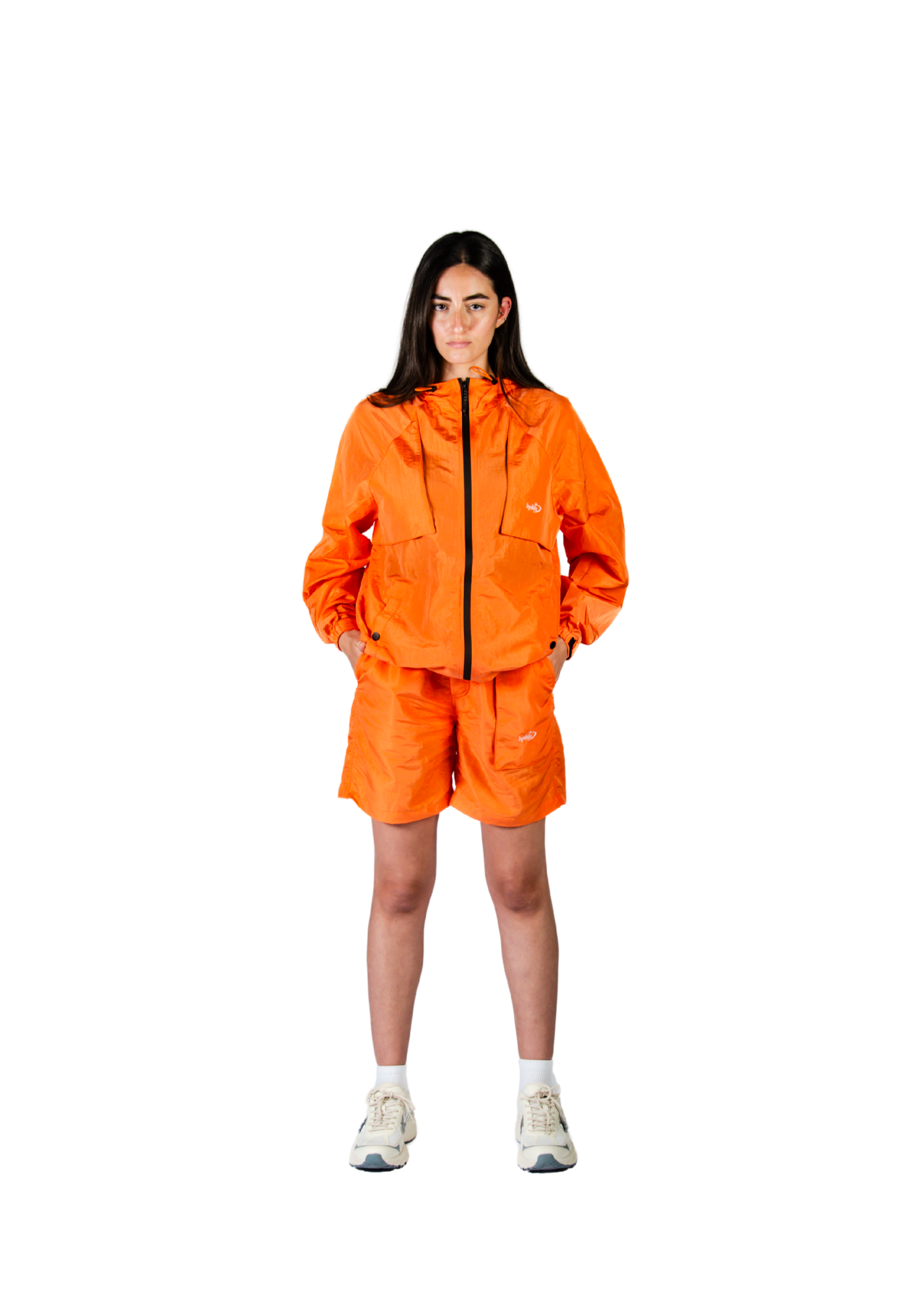 Veste technique imperméable unisexe - JACK012 Orange