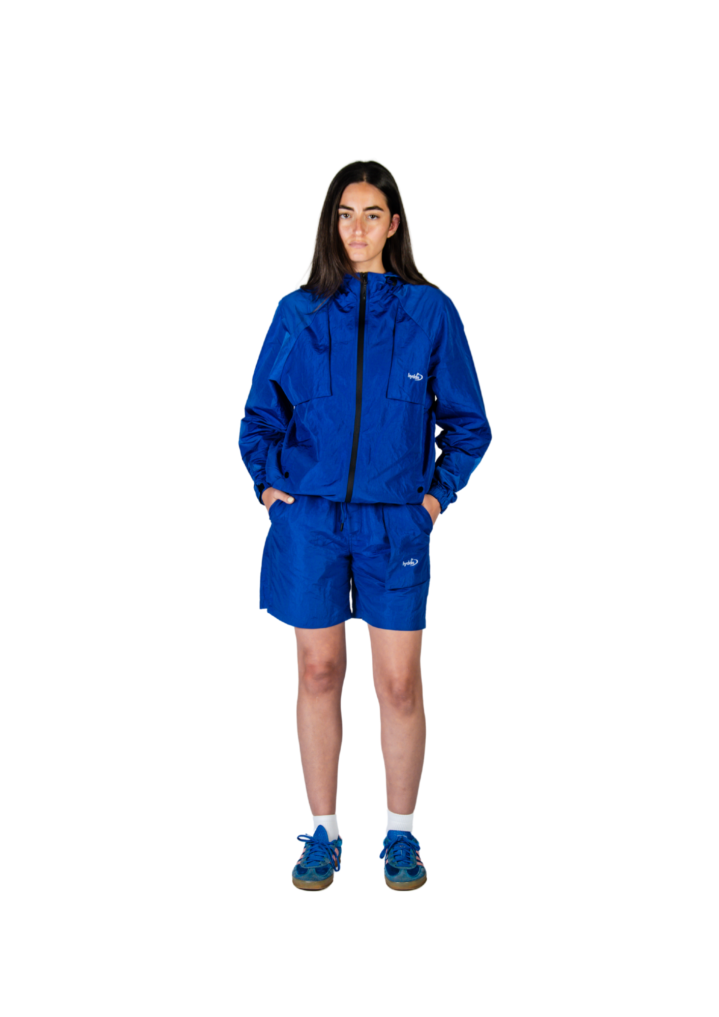 Veste technique imperméable unisexe - JACK012 Royal