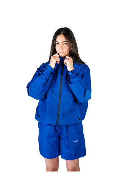 Veste technique imperméable unisexe - JACK012 Royal