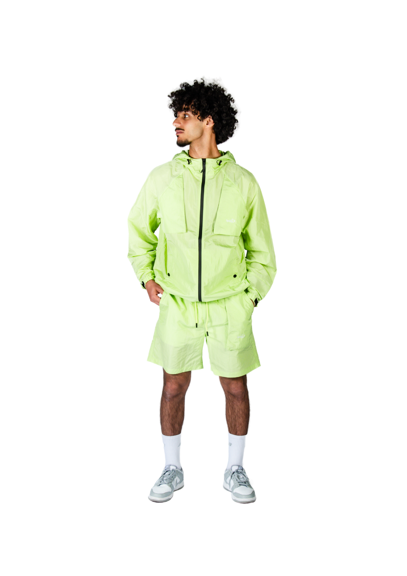 Veste technique imperméable unisexe - JACK012 Matcha