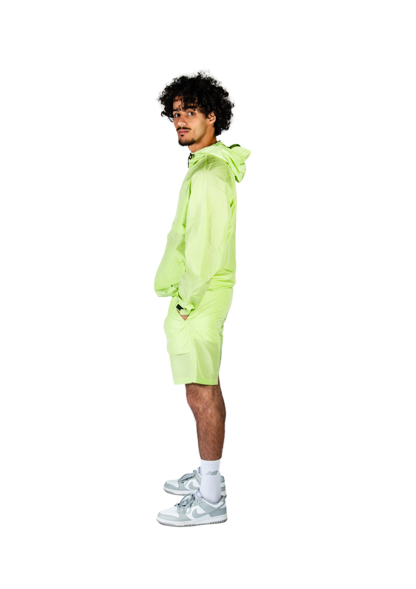 Veste technique imperméable unisexe - JACK012 Matcha