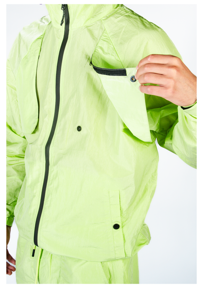 Veste technique imperméable unisexe - JACK012 Matcha