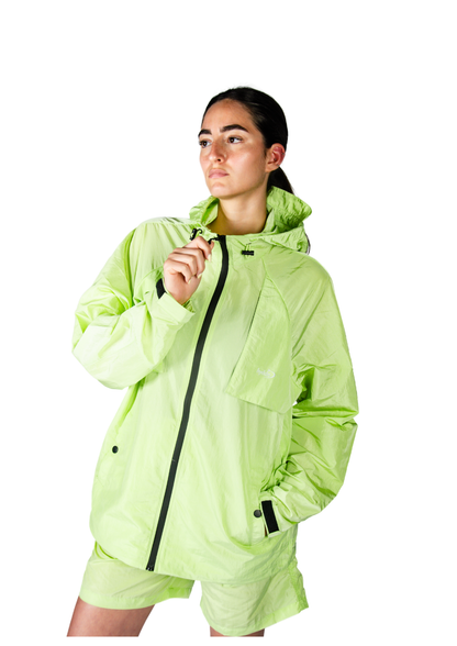Veste technique imperméable unisexe - JACK012 Matcha