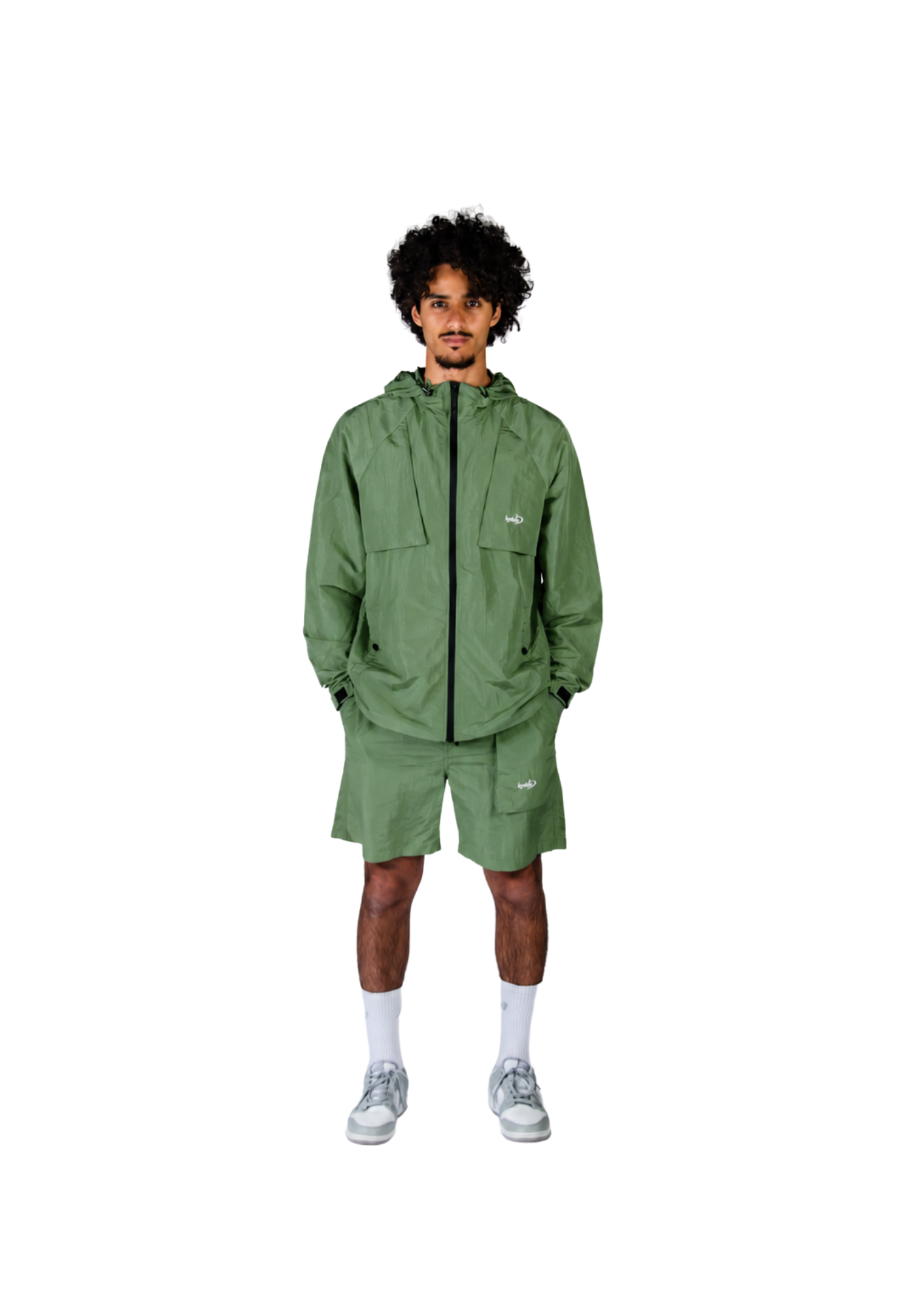 Veste technique imperméable unisexe - JACK012 Green