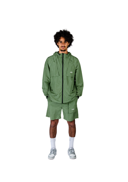 Veste technique imperméable unisexe - JACK012 Green