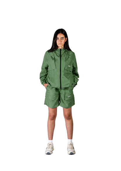 Veste technique imperméable unisexe - JACK012 Green