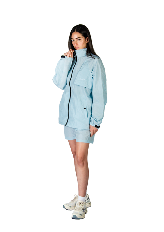 Surchemise zippée unisexe - SHIRT010 Celest