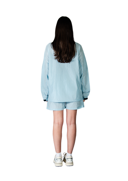 Surchemise zippée unisexe - SHIRT010 Celest