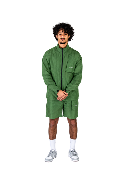 Surchemise zippée unisexe - SHIRT010 Green