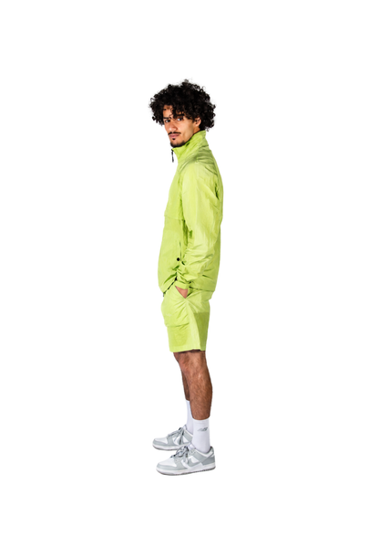 Surchemise zippée unisexe- SHIRT010 Matcha