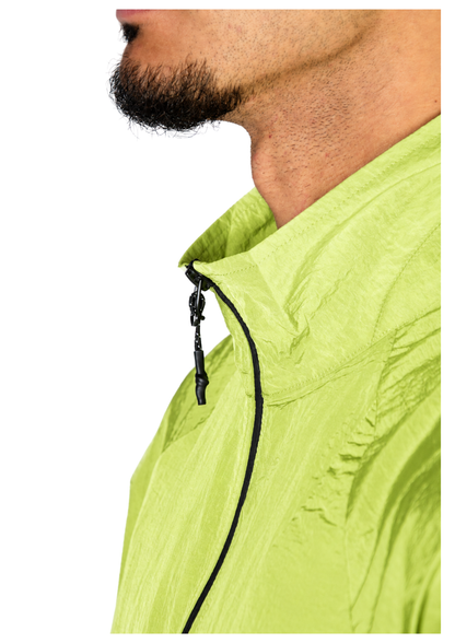 Surchemise zippée unisexe- SHIRT010 Matcha