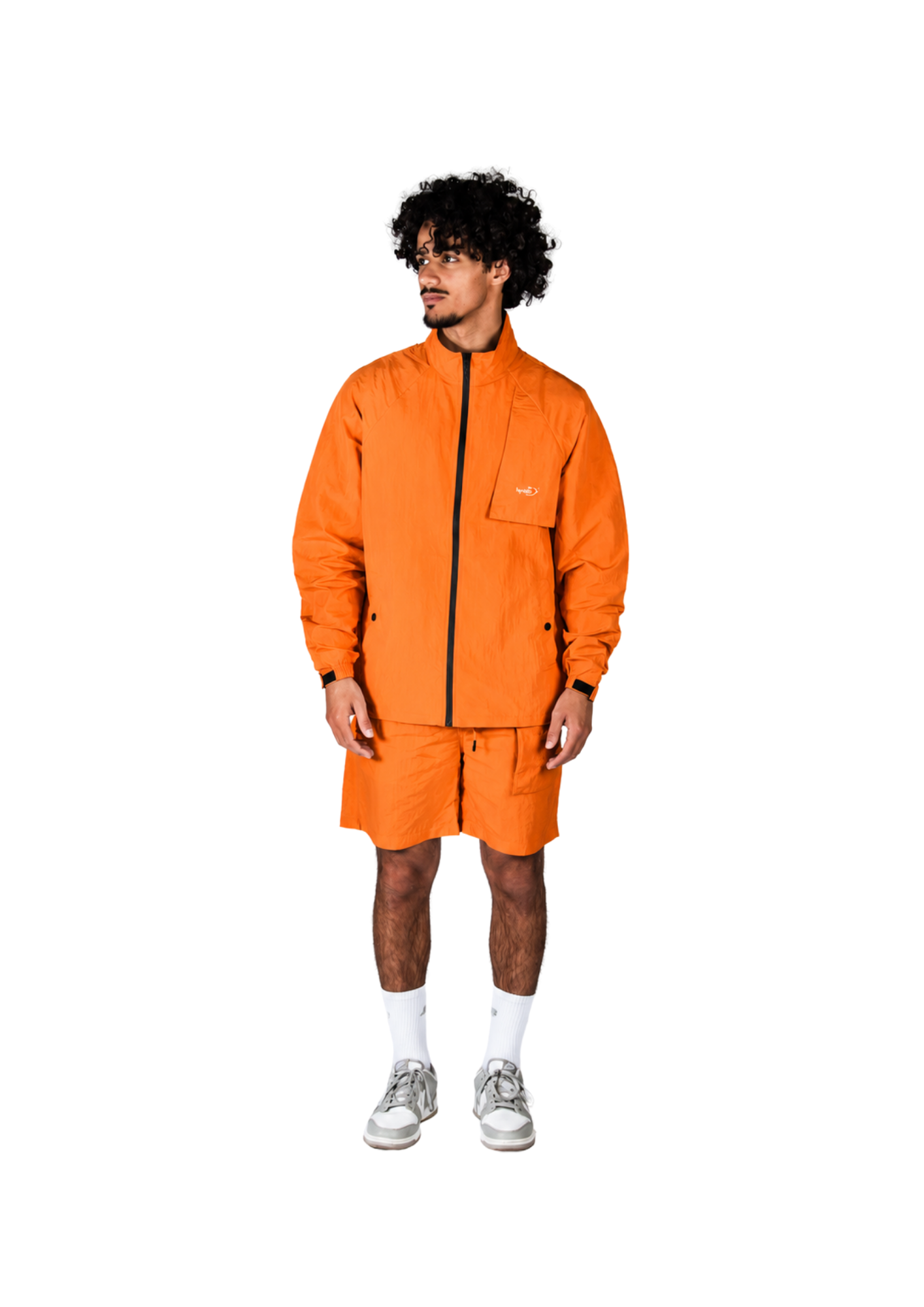 Surchemise zippée unisexe - SHIRT010 Orange