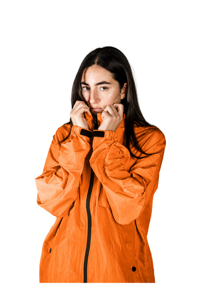Surchemise zippée unisexe - SHIRT010 Orange
