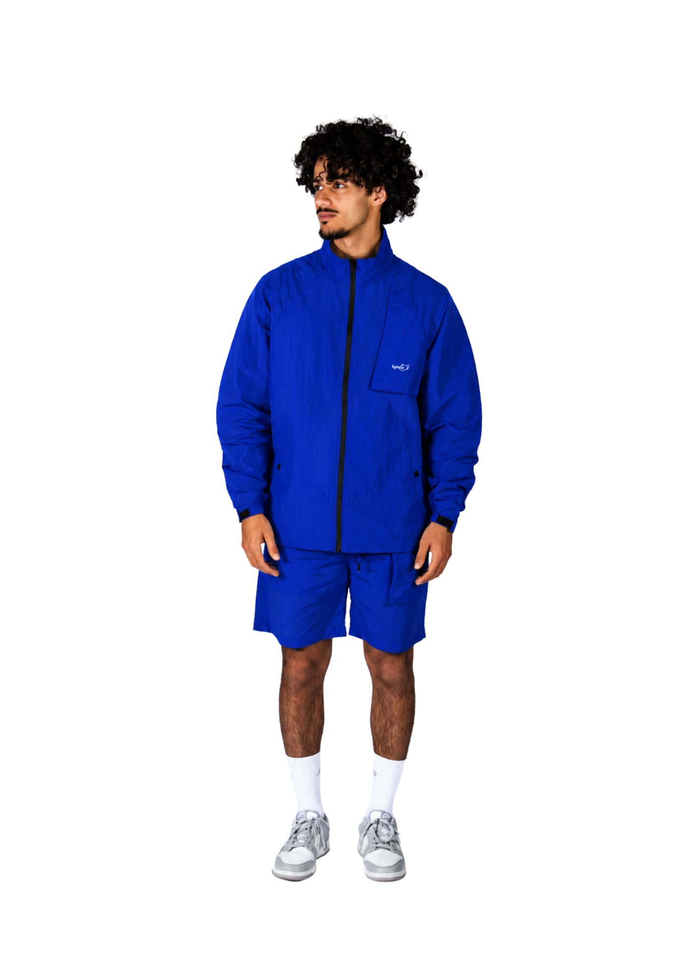 Surchemise zippée unisexe - SHIRT010 Royal