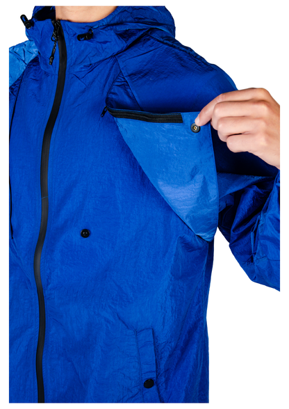 Veste technique imperméable unisexe - JACK012 Royal